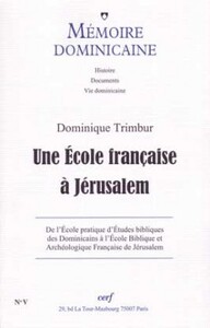 Image de UNE ÉCOLE FRANÇAISE À JÉRUSALEM