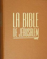 Image de BIBLE DE JERUSALEM - CUIR HAVANE SOUS COFFRET