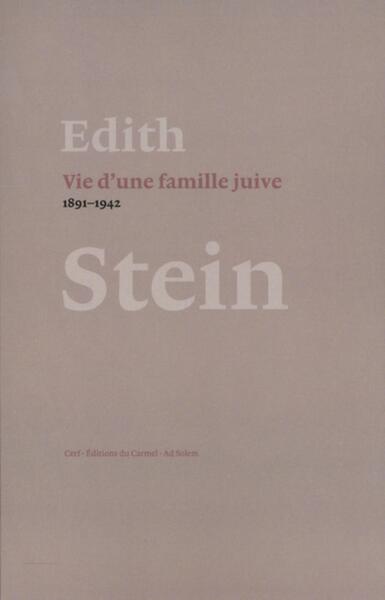 Picture of VIE D'UNE FAMILLE JUIVE