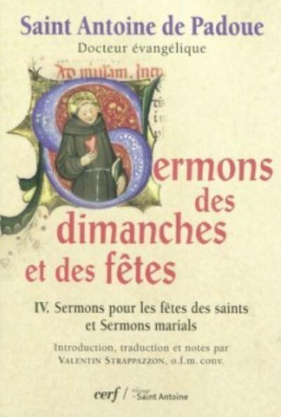 Image de SERMONS DES DIMANCHES ET DES FÊTES, 4