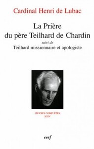 Picture of LA PRIERE DU PERE TEILHARD DE CHARDIN