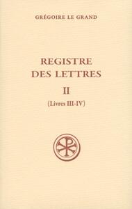 Picture of SC 520 REGISTRE DES LETTRES, II