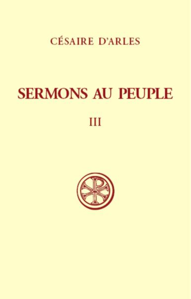 Picture of SC 330 SERMONS AU PEUPLE - TOME 3 (SERMONS 56-80)