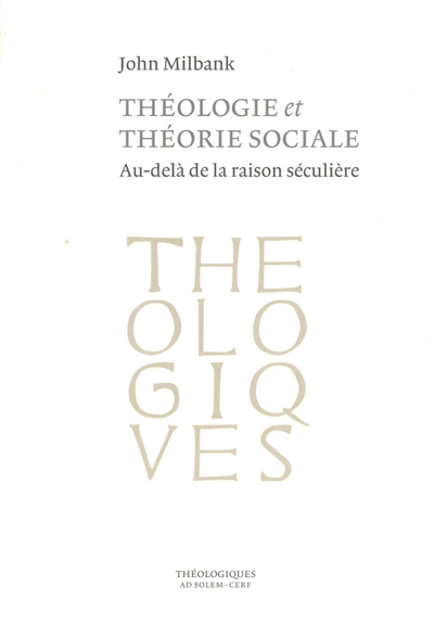 Image de THEOLOGIE ET THEORIE SOCIALE
