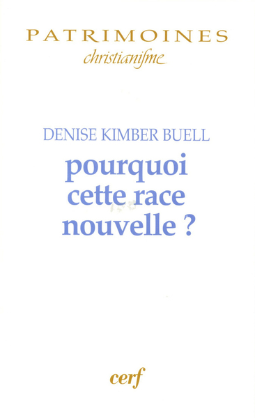 Picture of POURQUOI CETTE RACE NOUVELLE ?