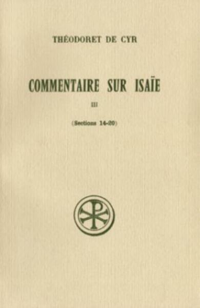 Picture of SC 315 COMMENTAIRE SUR ISAÏE, III