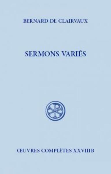 Picture of SC 526 SERMONS VARIÉS