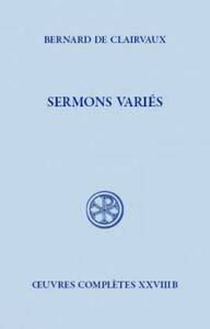 Picture of SC 526 SERMONS VARIÉS