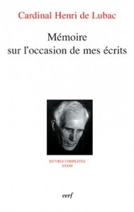 Picture of MEMOIRE SUR L'OCCASION DE MES ECRITS