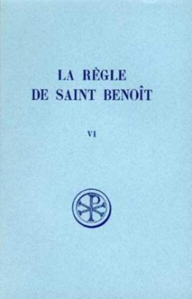 Picture of SC 186 LA RÈGLE DE SAINT BENOÎT, VI