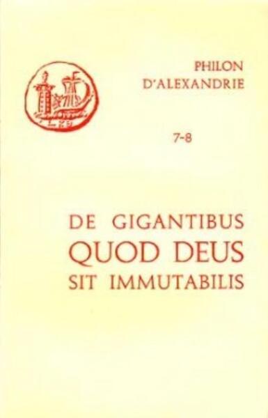 Picture of DE GIGANTIBUS. QUOD DEUS SIT IMMUTABILIS