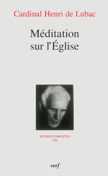 Picture of MEDITATION SUR L'EGLISE - OEUVRES COMPLETES VIII