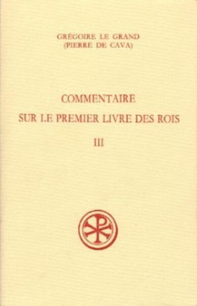 Picture of SC 432 COMMENTAIRE SUR LE PREMIER LIVRE DES ROIS - TOME 3