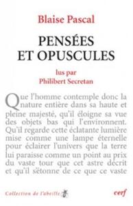 Image de BLAISE PASCAL : PENSÉES ET OPUSCULES