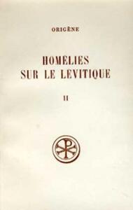 Picture of SC 287 HOMÉLIES SUR LE LÉVITIQUE, II