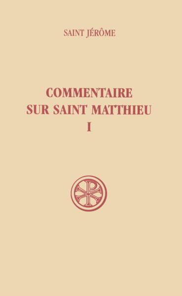 Picture of SC 242 COMMENTAIRE SUR SAINT MATTHIEU - TOME 1 (LIVRES I-II)