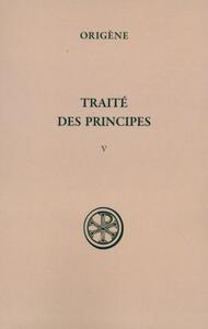 Picture of SC 312 TRAITE DES PRINCIPES V