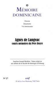 Image de AGNES DE LANGEAC COURTS MEMOIRES DU PERE BOYRE