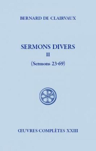 Picture of SC 518 SERMONS DIVERS, II