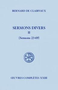 Picture of SC 518 SERMONS DIVERS, II