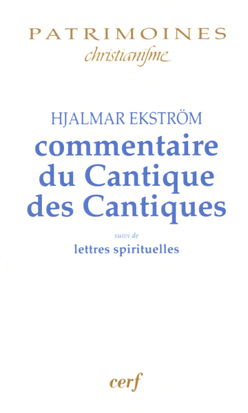Picture of COMMENTAIRE DU CANTIQUE DES CANTIQUES