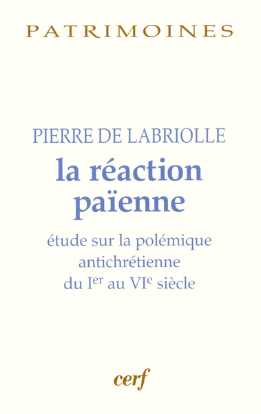Picture of LA RÉACTION PAÏENNE