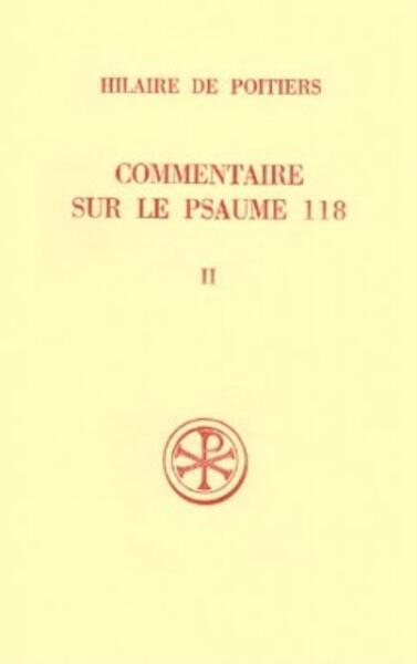 Picture of COMMENTAIRE SUR LE PSAUME 118 - TOME 2