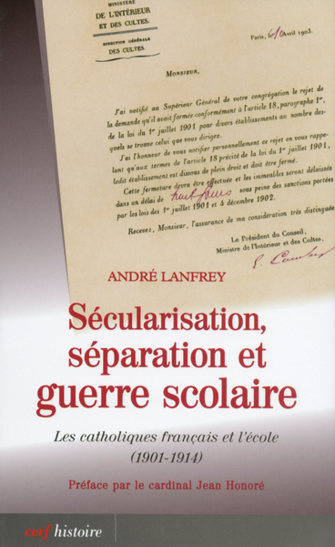 Picture of SÉCULARISATION, SÉPARATION ET GUERRE SCOLAIRE