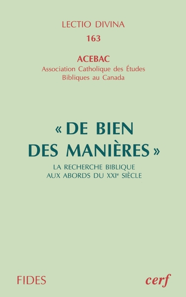 Picture of De bien des manières