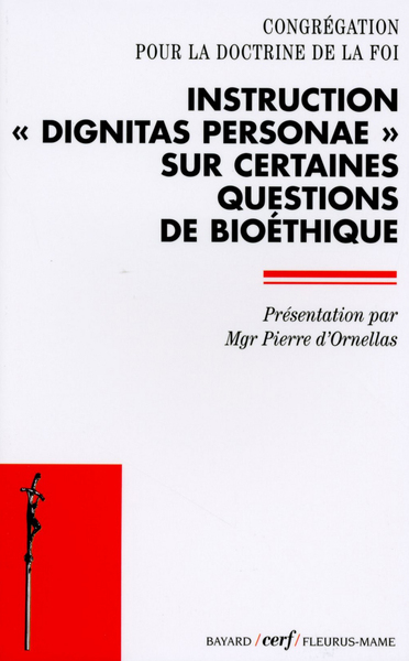 Picture of INSTRUCTION « DIGNITAS PERSONAE » SUR CERTAINES QUESTIONS DE BIOÉTHIQUE