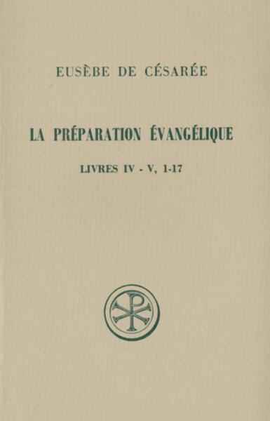 Picture of SC 262 LA PREPARATION EVANGELIQUE LIVRES IV-V, 1-17