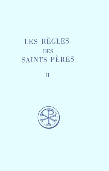 Picture of SC 298 LES REGLES DES SAINTS PERES - TOME 2