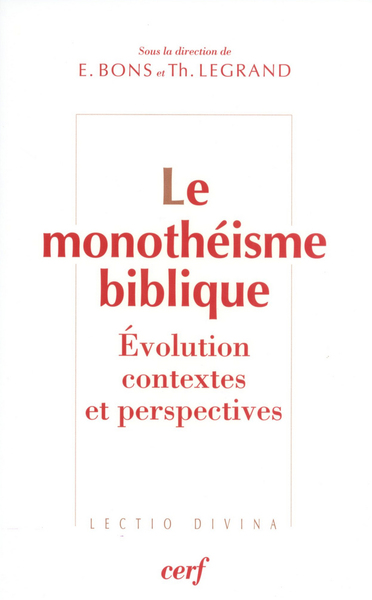 Picture of LE MONOTHÉISME BIBLIQUE