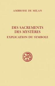Picture of SC 25 DES SACREMENTS - DES MYSTERES - EXPLICATION DUSYMBOLE