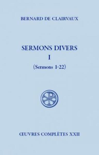 Picture of SC 496 SERMONS DIVERS - TOME 1 SERMONS 1-22