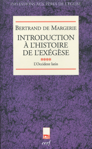 Picture of INTRODUCTION À L'HISTOIRE DE L'EXÉGÈSE, IV