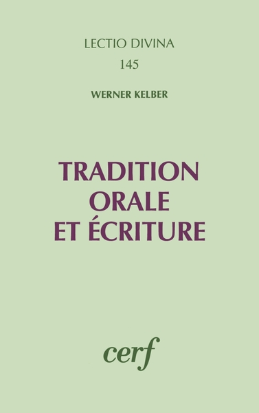 Picture of TRADITION ORALE ET ÉCRITURE