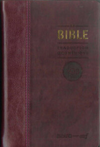 Picture of LA BIBLE - TRADUCTION OECUMENIQUE. SIMILICUIR BORDEAUX