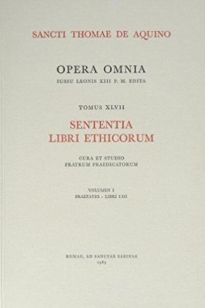 Picture of SENTENTIA LIBRI ETHICORUM - TOME 47