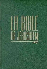 Image de BIBLE DE JERUSALEM - SKIVERTEX VERT