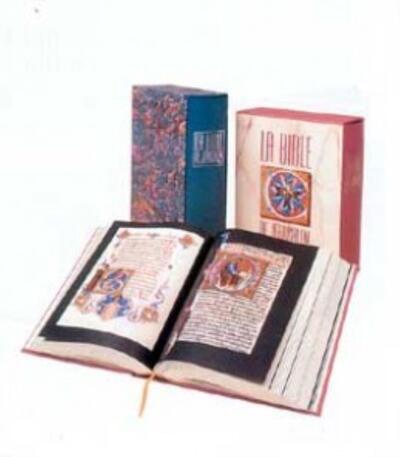 Image de BIBLE DE JERUSALEM - CUIR BLEU