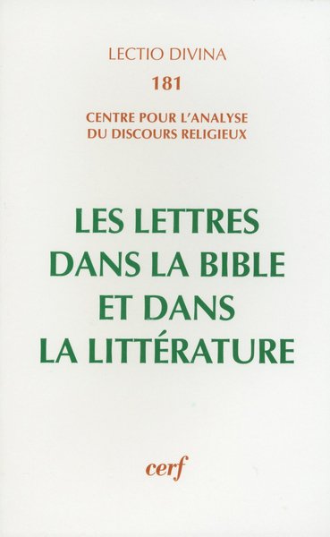 Image de LES LETTRES DANS LA BIBLE ET DANS LA LITTÉRATURE