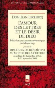 Picture of L'AMOUR DES LETTRES ET LE DESIR DE DIEU