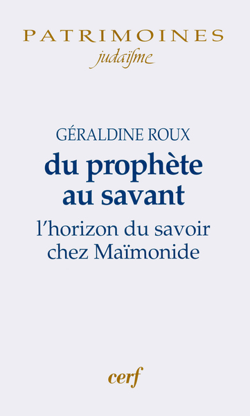 Picture of DU PROPHÈTE AU SAVANT