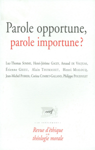 Picture of PAROLE OPPORTUNE, PAROLE IMPORTUNE ?