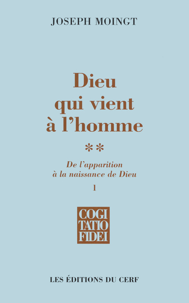 Image de Dieu qui vient à l'homme - tome 2.1