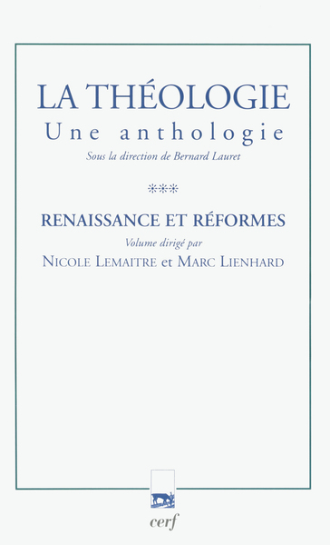 Image de La Théologie. Une anthologie, tome III