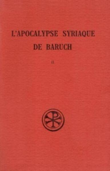 Picture of SC 145 APOCALYPSE DE BARUCH - TOME 2