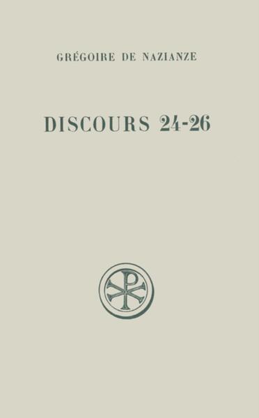 Picture of SC 284 DISCOURS 24-26