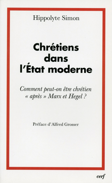 Image de CHRETIENS DANS L'ETAT MODERNE